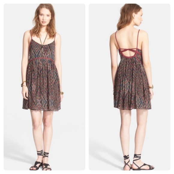 Free People Dresses & Skirts - Free People Periscope in The Sky Baby Doll Dress
